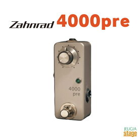 Zahnrad 4000preツァーンラート エフェクター ブースター【Stage-Rakuten Guitar Accessory】コンパクト エフェクター