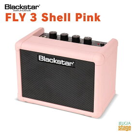 Blackstar FLY3 Shell Pink ブラックスター ギターアンプ エレキギター 3ワット ミニアンプ シェル・ピンク 限定カラー【Stage-Rakuten Guitar Accessory】3wat Guitar Mini Amp 電池駆動 ポータブル