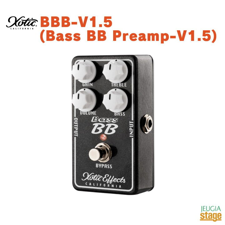 楽天市場】Xotic Xotic BBB-V1.5 (Bass BB Preamp-V1.5)エキゾチック  