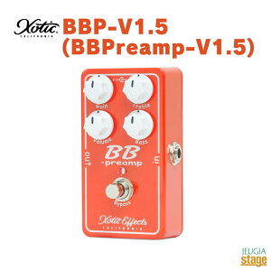 Xotic BBP-V1.5 (BB Preamp-V1.5)�G�L�]�`�b�N BB�v���A���v�v���A���v �u�[�X�^�[�yStage-Rakuten Guitar Accessory�z�G�t�F�N�^�[