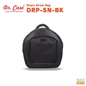 Dr.Case PORTAGE 2.0 SERIES Snare Drum Bag DRP-SN-BKドクターケース スネアバッグ ケース ブラック 黒 Black【Stage-Rakuten Drum Accessory】