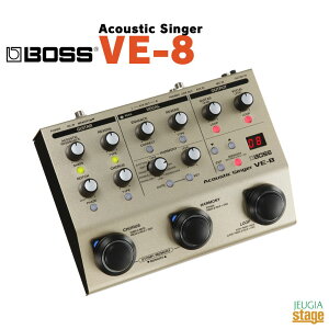 BOSS Acoustic Singer VE-8{X AR[XeBbN vAvyStage-Rakuten Guitar Accessoryz