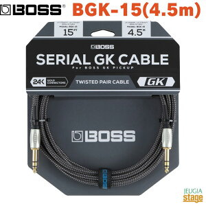 BOSS BGK-15(4.5m)@Serial GK Cable{X V[h P[u M^[EVZTCU[pyStage-Rakuten Guitar AccessoryzV-Guitar Processor(M^[VZTCU[)Ή