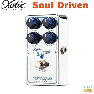 Xotic Soul Drivenエキゾチック オーバードライブ【Stage-Rakuten Guitar Accessory】エフェクター