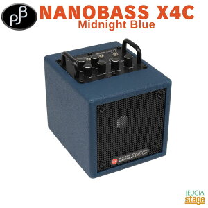 PHIL JONES BASS NANOBASS X4C Midnight Blue / ~bhiCgu[PJB tBW[Yx[X x[XAv GLx[XpAv A[XJ[yStage-Rakuten Guitar Accessoryz