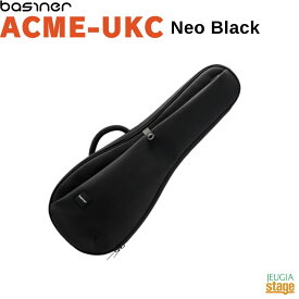 basiner ACME-UKC-NBベイシナーACME Soprano / Concert Ukulele Bag Neo Black ブラック 黒 ウクレレケース セミハードケース ギグバッグ【Stage-Rakuten】Ukulele