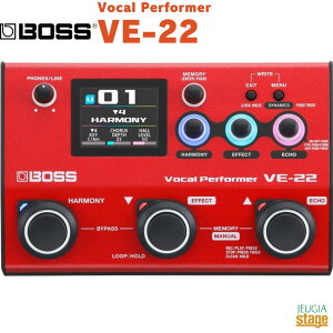 BOSS VE-22 Vocal Processor�{�X �{�[�J����p�G�t�F�N�^�[�yStage-Rakuten�z