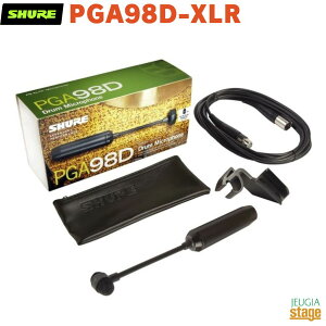 yKAiz@y[J[ۏ2NtzSHURE PGA98D-XLRVA J[fBIChERfT[Ehp}CNziXLRP[utjyStage-Rakuten Public AddresszyStage-Rakuten Drum Accessoryz