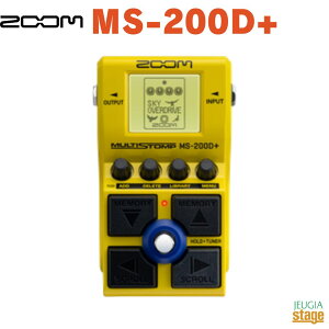 ZOOM MS-200D+ MultiStompY[ Xgv{bNX GtFN^[ c }`XgvyStage-Rakuten Guitar Accessoryz}`GtFN^[ effector