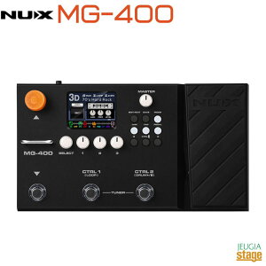 NUX MG-400 Best Value Modeler�G�t�F�N�^�[ �}���`�G�t�F�N�^�[ �A���v���f�����O IR�L���r�l�b�g�V�~�����[�^�[�yStage-Rakuten Guitar Accessory�z