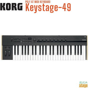 KORG Keystage-49 - POLY AT MIDI KEYBOARDRO MIDIL[{[h  49yStage-Rakuten KeyboardzyStage-Rakuten Desk Top Musicz