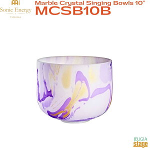 MEINL Sonic Energy MCSB10BMarble Crystal Singing Bowls 10" }Cl \jbNGiW[ NX^VMO{E }[u 432Hz bNX ґz yÖ@  p[v purpleyStage-Rakuten Percussionz
