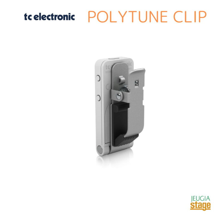 楽天市場】TC Electronic POLYTUNE CLIP WHティーシーエレクトロニック 