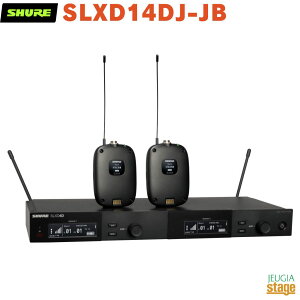 yKAiz@y[J[ۏ2NtzSHURE SLXD14DJ-JBVA SLXD1{fB[pbN^M@2tAfACXVXeyStage-Rakuten Public Addressz
