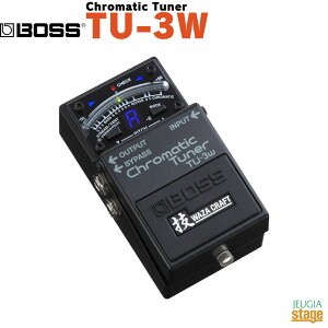 BOSS Chromatic Tuner TU-3W{X N}`bNE`[i[ WAZA CRAFTyStage-Rakuten Guitar AccessoryzGtFN^[