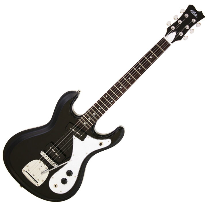 楽天市場】Aria DM-01 BK Black RETRO CLASSICSアリア エレキギター 