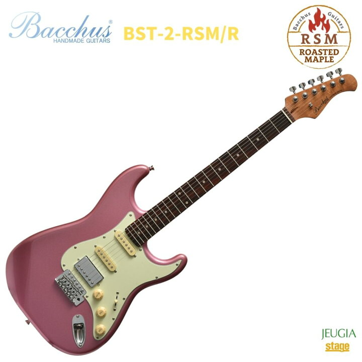 楽天市場】Bacchus BST-2-RSM/R BGM Burgundy Mistバッカス エレキ 