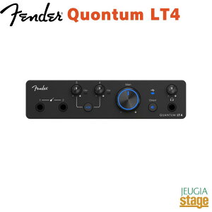 Fender Quantum LT 4 USB-C Audio Interface Quantum LT�V���[�YUSB-C�I�[�f�B�I�C���^�[�t�F�[�X�yStage-Rakuten Desk Top Music�z�^�� �z�M DTM �t�F���_�[ �N�I���^�� MAX-HD�}�C�N�v��