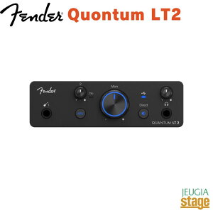 Fender Quantum LT 2 USB-C Audio Interface Quantum LT�V���[�YUSB-C�I�[�f�B�I�C���^�[�t�F�[�X�yStage-Rakuten Desk Top Music�z�^�� �z�M DTM �t�F���_�[ �N�I���^�� MAX-HD�}�C�N�v��