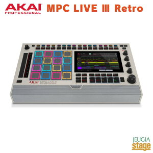 �y������ז��菤�i : ���\�񏳂蒆�I�I�zAKAI Professional Standalone Music Production Center MPC LIVE III Retro �A�J�C �v���t�F�b�V���i�� �T���v���[ �X�^���h�A���[�� �yStage-Rakuten Desk Top Music�z �X�s�[�J