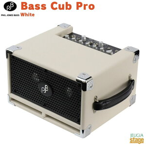 PHIL JONES BASS Bass CUB Pro(White)�t�B���W���[���Y�x�[�X PJB �x�[�X�A���v �z���C�g�yStage-Rakuten Guitar Accessory�z�R���{�A���v ���^ ��