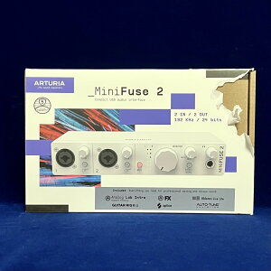 �y���ʌ���A�E�g���b�g�����zArturia MINIFUSE 2 WH�A�[�g���A �I�[�f�B�I�C���^�[�t�F�C�X �~�j�q���[�Y �c�[ �z���C�g ���yStage-Rakuten Desk Top Music�z�A�[�g�D���A DTM DAW