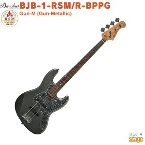 Bacchus BJB-1-RSM/R-BPPG Gun-M (Gun-Metallic)Universe Series�o�b�J�X �G���L�x�[�X ���j�o�[�X�V���[�Y ���[�X�e�b�h���C�v�� �u���b�N�p�[���s�b�N�K�[�h �K�����^���b�N�yStage-Rakuten Bass�z�� Black Pearl �W