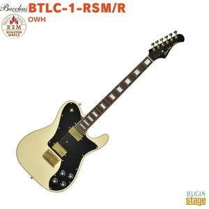Bacchus BTLC-1-RSM/R OWH(Olympic White)Universe Series�o�b�J�X �G���L�M�^�[ ���j�o�[�X�V���[�Y o�I�����s�b�N�z���C�g �e���L���X�^�[�yStage-Rakuten Guitar�z�� TL���f�� ���[�X�e�b�h���C�v��