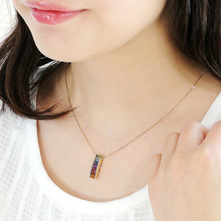 楽天市場】K18YG アミュレット ネックレス【送料無料】【品質保証書付 