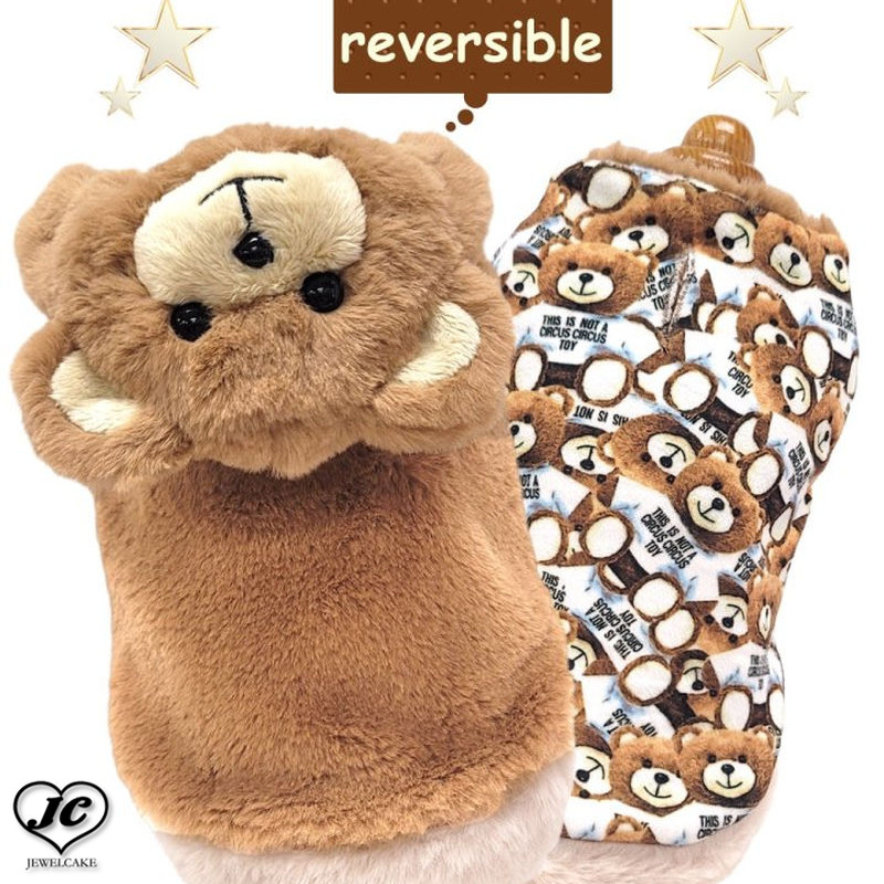 楽天市場】[サイズ:XXS/XS/SS/S]Toy Bear reversible coat circus
