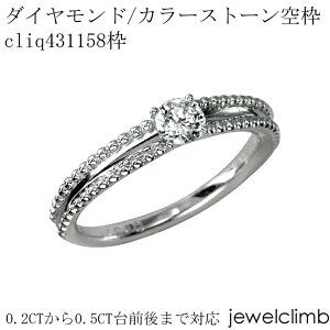 0.2CT����0.5CT�܂őΉ��_�C�������h�ƃJ���[�X�g�[���E���E���h�J�b�g�p�W���G���[�����O���H��gcliq431158�g