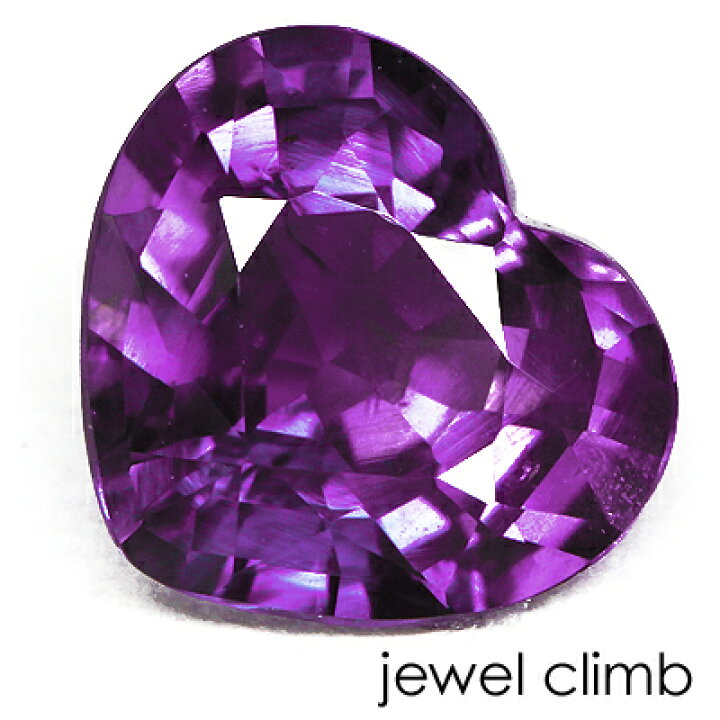 R0303-1)『非加熱』天然バイオレットサファイア ルース 0.288ct （楽天  