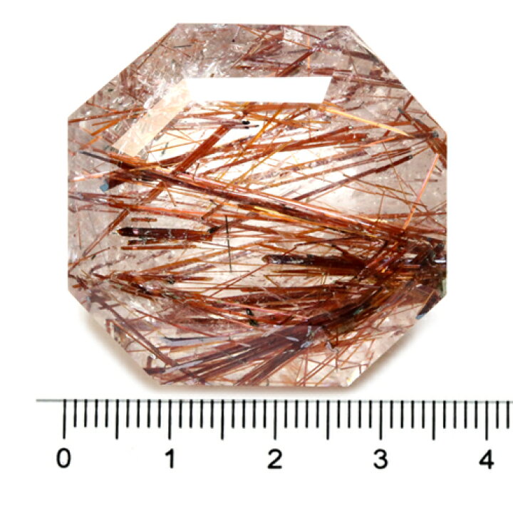 楽天市場】レッドルチルクォーツ 宝石 ルース 168．82CT : 直 