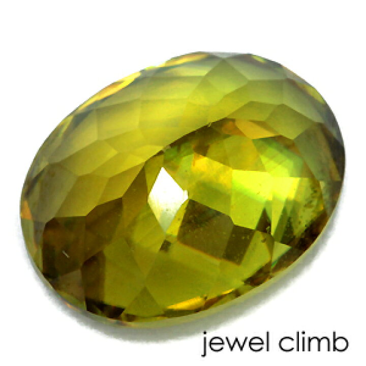 楽天市場】スフェーン 宝石 ルース 4．21CT : 直輸入価格のルース