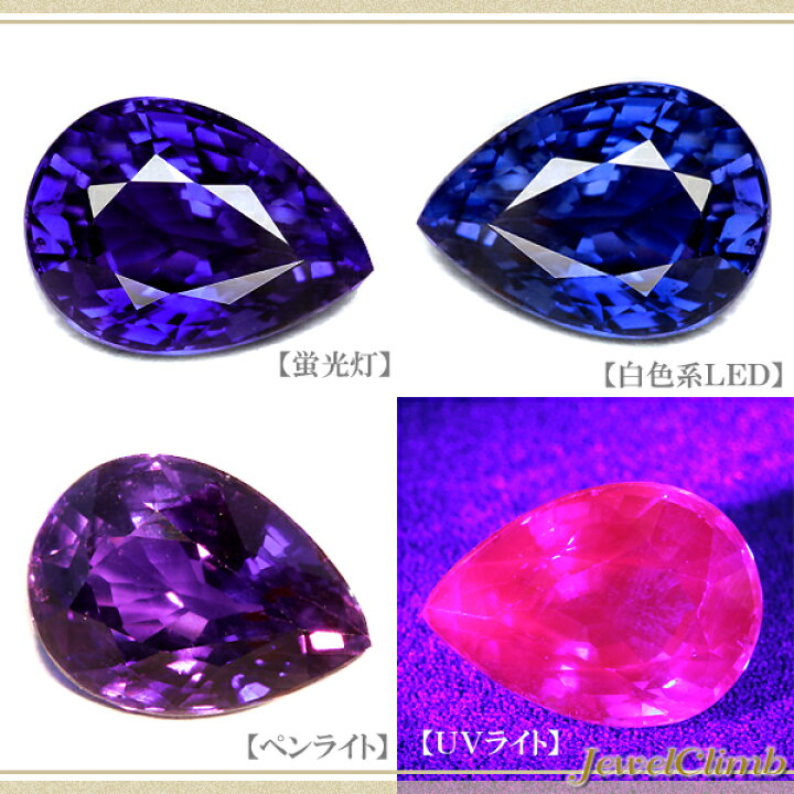楽天市場】カラーチェンジサファイア 宝石 ルース 1．34CT : 直輸入  