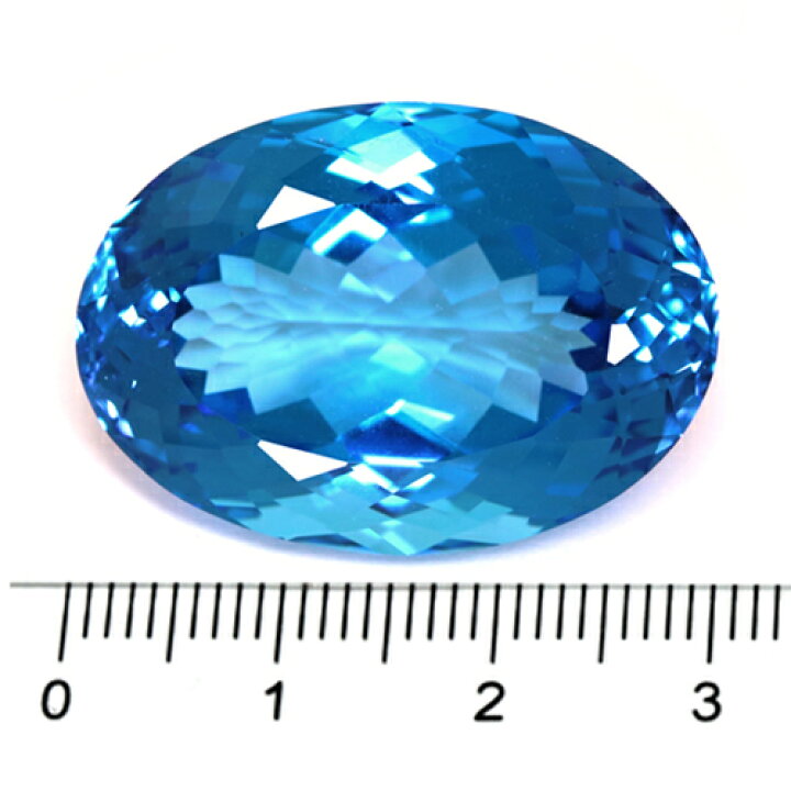 楽天市場】スーパーブルートパーズ 宝石 ルース 74．47CT : 直 