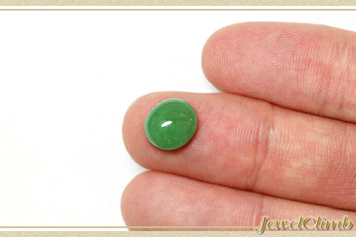 楽天市場】グリーンジェダイト（本翡翠） 宝石 ルース 3．76CT 