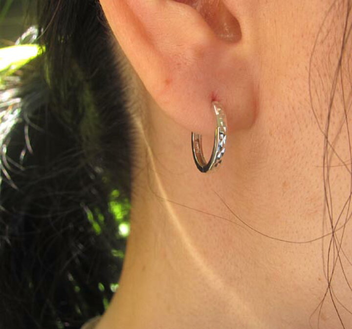 楽天市場】K14WG フープ 中折れ ピアス : Jewellery SHIBATA