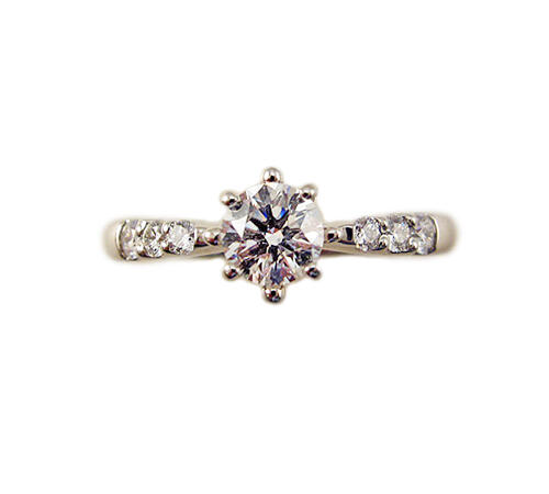 婚約指輪 プラチナ ダイヤモンド リング