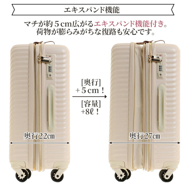 楽天市場】【 公式 】 スーツケース ジュエルナローズ HaNT コラボ S 