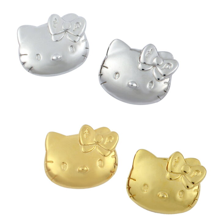 楽天市場】ハローキティ ピアス キティちゃん 大人 グッズ かわいい  