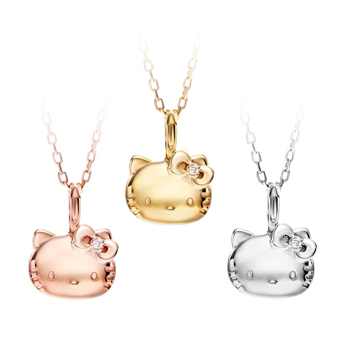 楽天市場】【LF Concept】ゴールド ハローキティ 18金 ネックレス 大人  