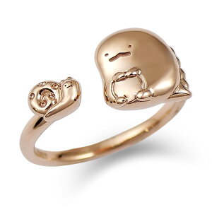 すみっコぐらし とかげ・にせつむり フォーク リング 指輪 レディースジュエリー大人 プレゼント すみっこぐらし アクセサリー ギフト ラッピング無料 誕生日 記念日 女性 もらって嬉しい