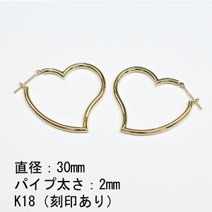 (2yA) K18 18 k18sAX CG[S[hsAX fB[X n[g^t[vsAX 2mm×30mm@t[vsAX 18k@n[gsAX