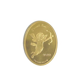 【送料無料】K24 純金　オーバル　キューピッド（ルース）　1.5g　2022　CUPID OVAL COIN