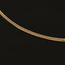 喜平ネックレス K18 18金 六面ダブル(9.5g-45cm)中留(中折れ) 3mm (造幣局検定マーク刻印入・ジュエリーケース付き)