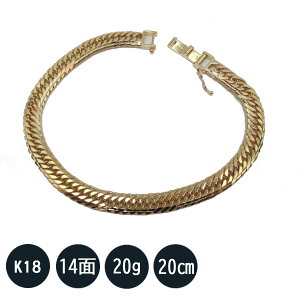 �약�u���X���b�g k18 �����Y �약 18k �u���X���b�g 18�� K18 M�J�b�g�g���v��(20g-20cm)����(���܂�)M�J�b�g (�����ǌ���}�[�N�����)