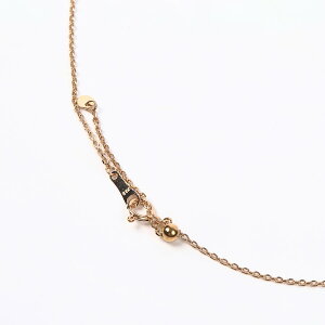 K18PG 18金ピンクゴールド ピンクゴールド小豆チェーン 0.7mm 45cm(無段階の長さ調整 スライド式アジャスター)あずき