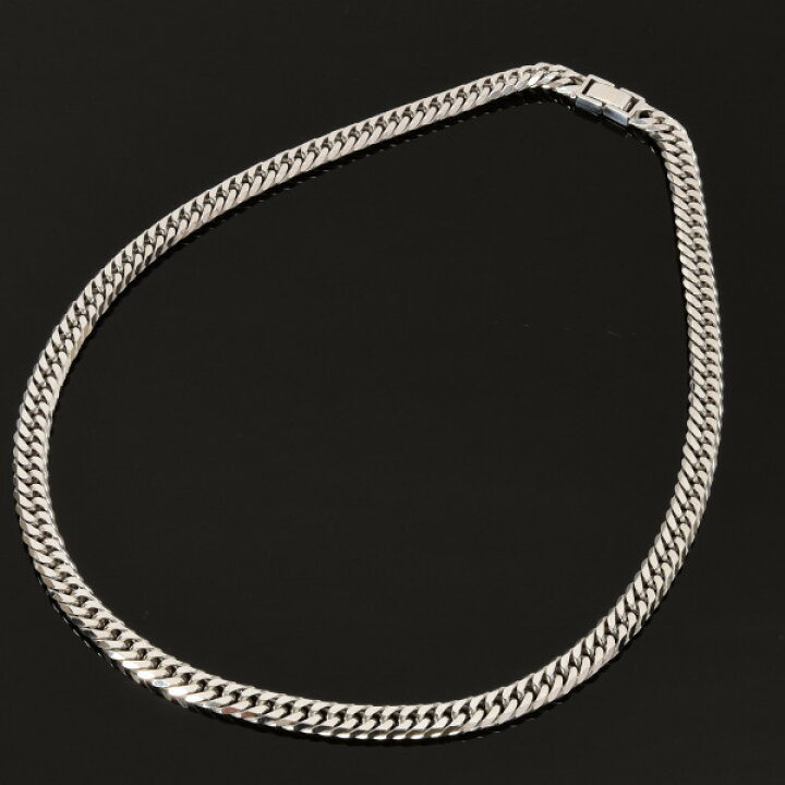 楽天市場】喜平 ネックレス SV925 六面ダブル喜平ネックレス(100g-60cm  