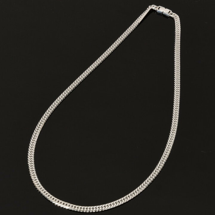楽天市場】SV925 喜平 ネックレス 六面ダブル喜平ネックレス(22g-55cm 